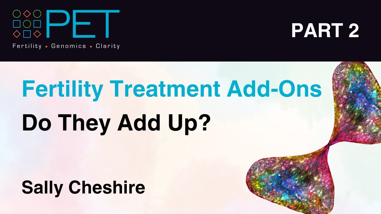 Fertility Treatment Add-Ons: Do They Add Up? (Part 2 • Sally Cheshire)