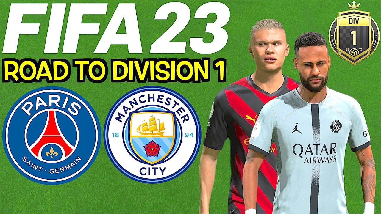 FIFA 23 Online Seasons #26 - Road To Division 1 - PSG vs Man City