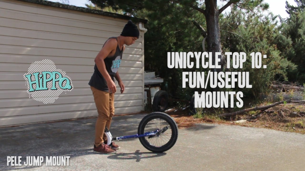 Unicycle Top 10's - Fun/Useful Mounts
