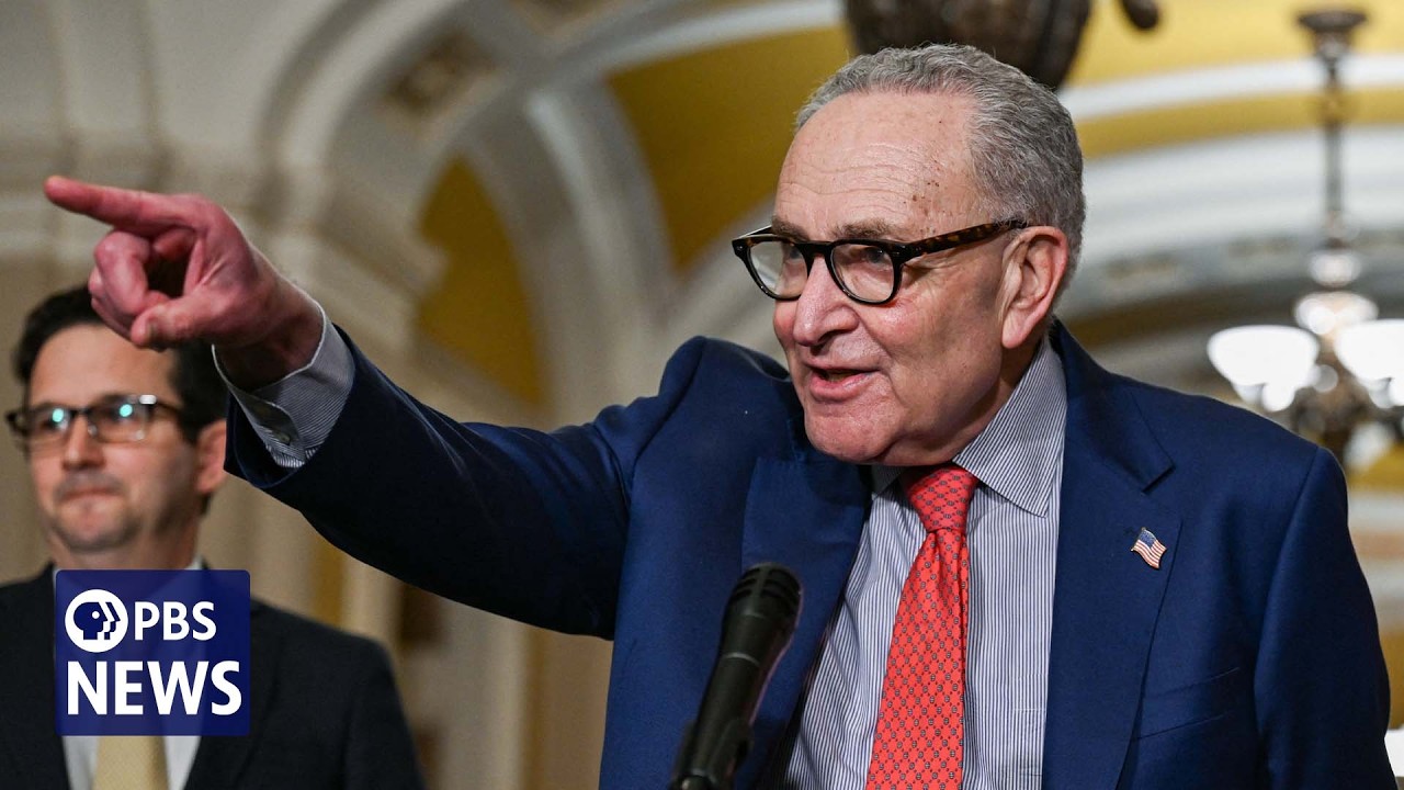WATCH LIVE: Senate Democrats hold news conference after return from recess, with DHS still shut down
