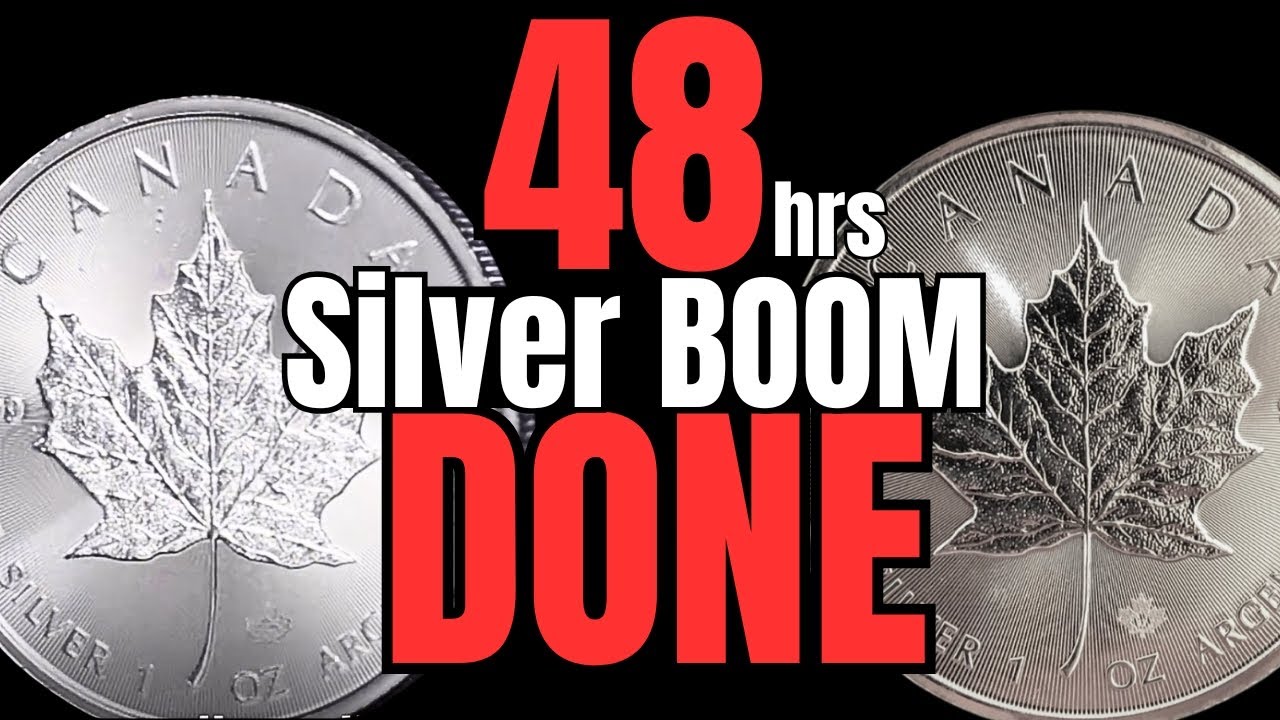 In 48 hrs, This Silver Boom is OVER