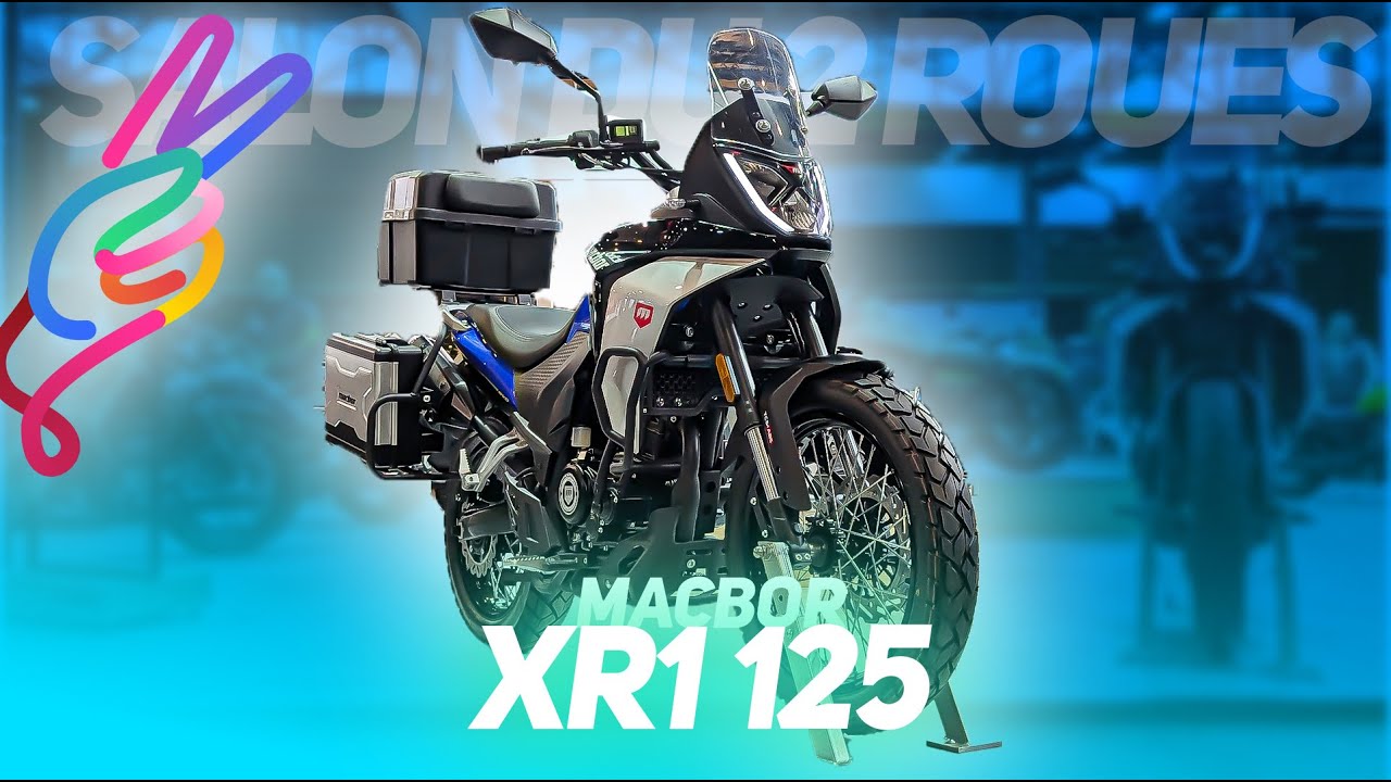 MACBOR XR1 125 - SALON DU 2 ROUES LYON 2025