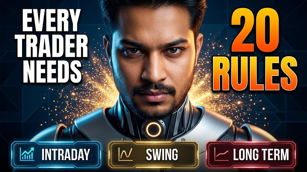 👉 2026 में Trading शुरू करने से पहले ये 20 Rules जान लो | Beginner to Pro Complete Roadmap