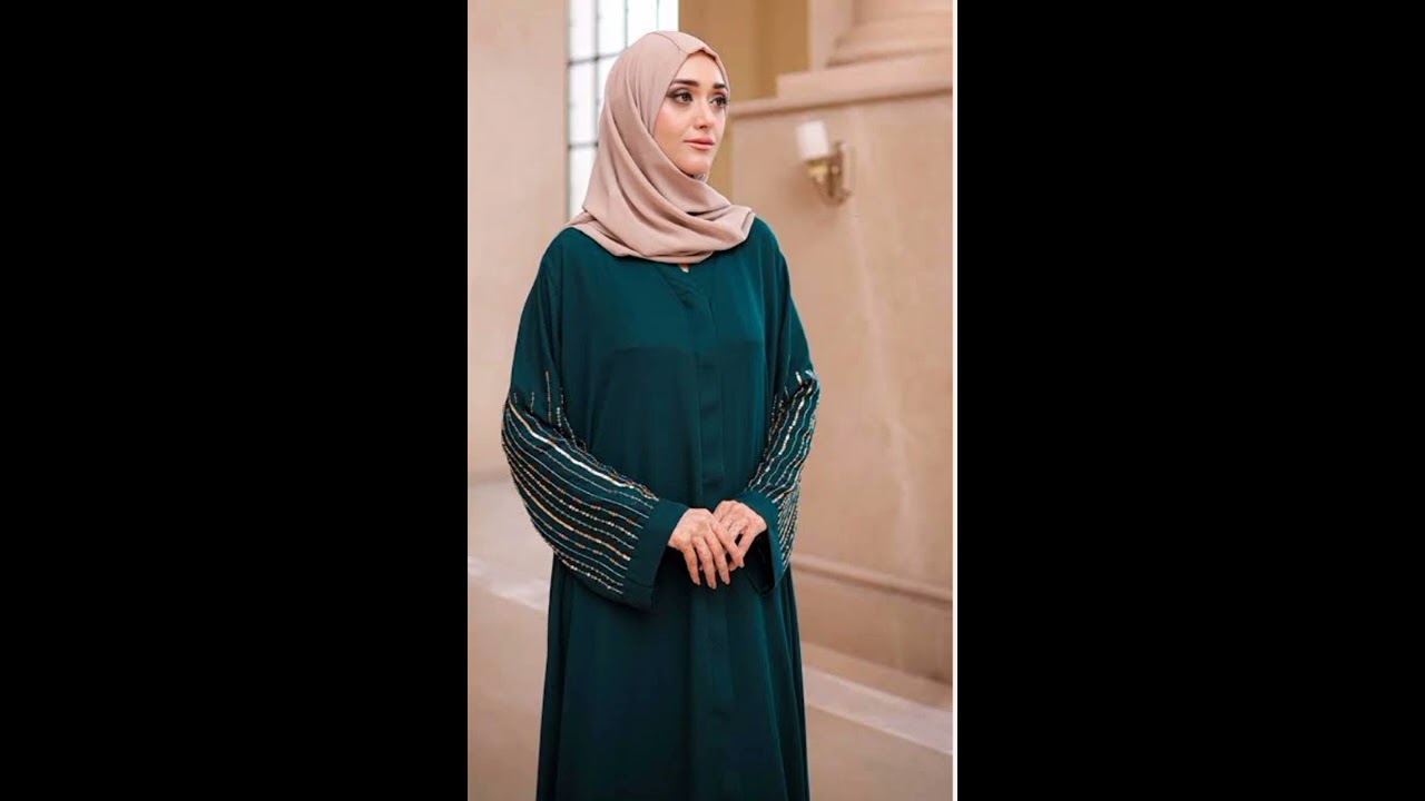 Abaya designs for girls //// trendy And elegant abayas .....