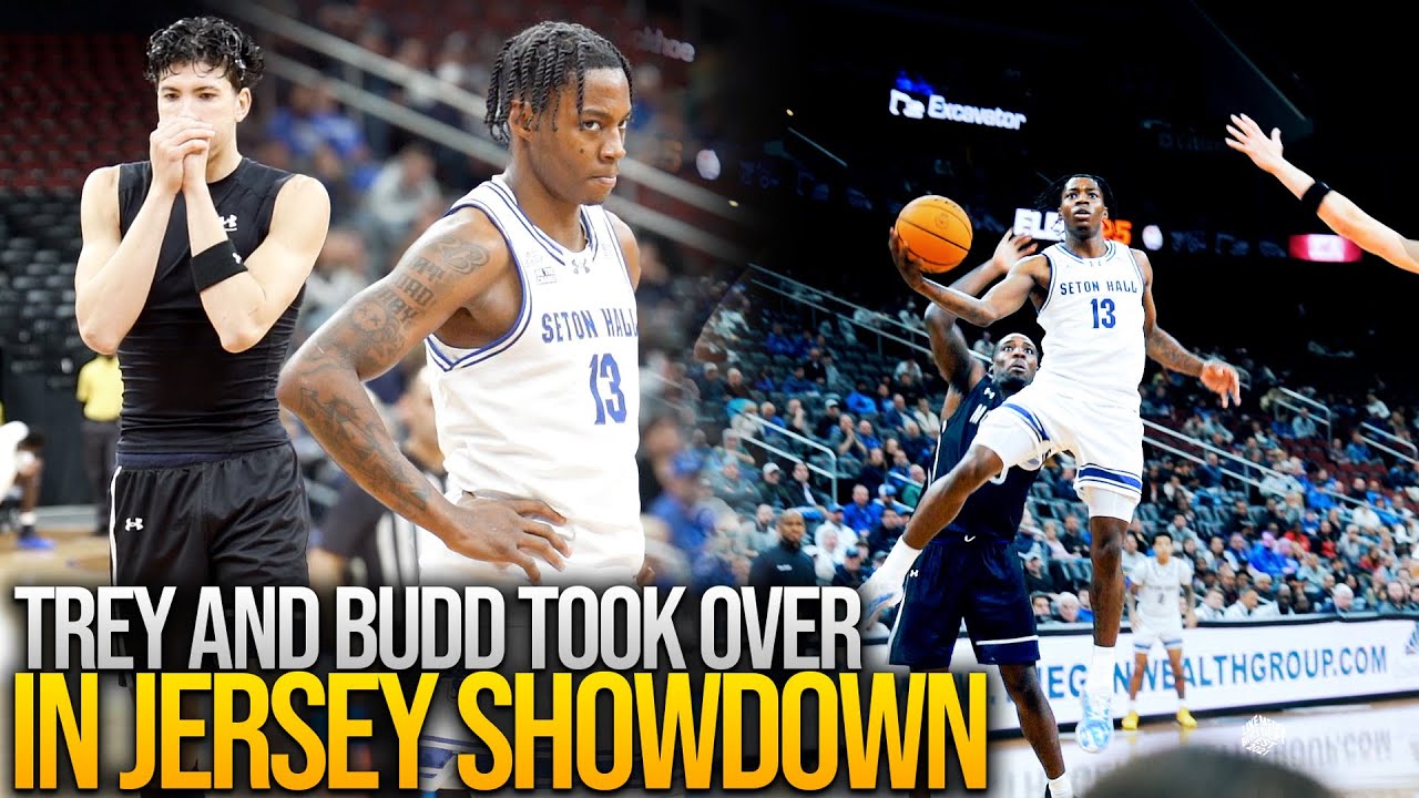 Trey Parker & Budd Clark PUT ON vs There New Jersey RIVAL! Seton Hall vs Monmouth University 🔥