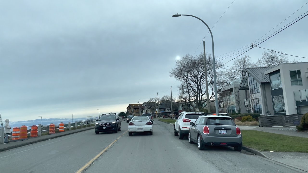 Dallas Road Drive 4K! Victoria BC / Vancouver Island / Scenic Drive in the City