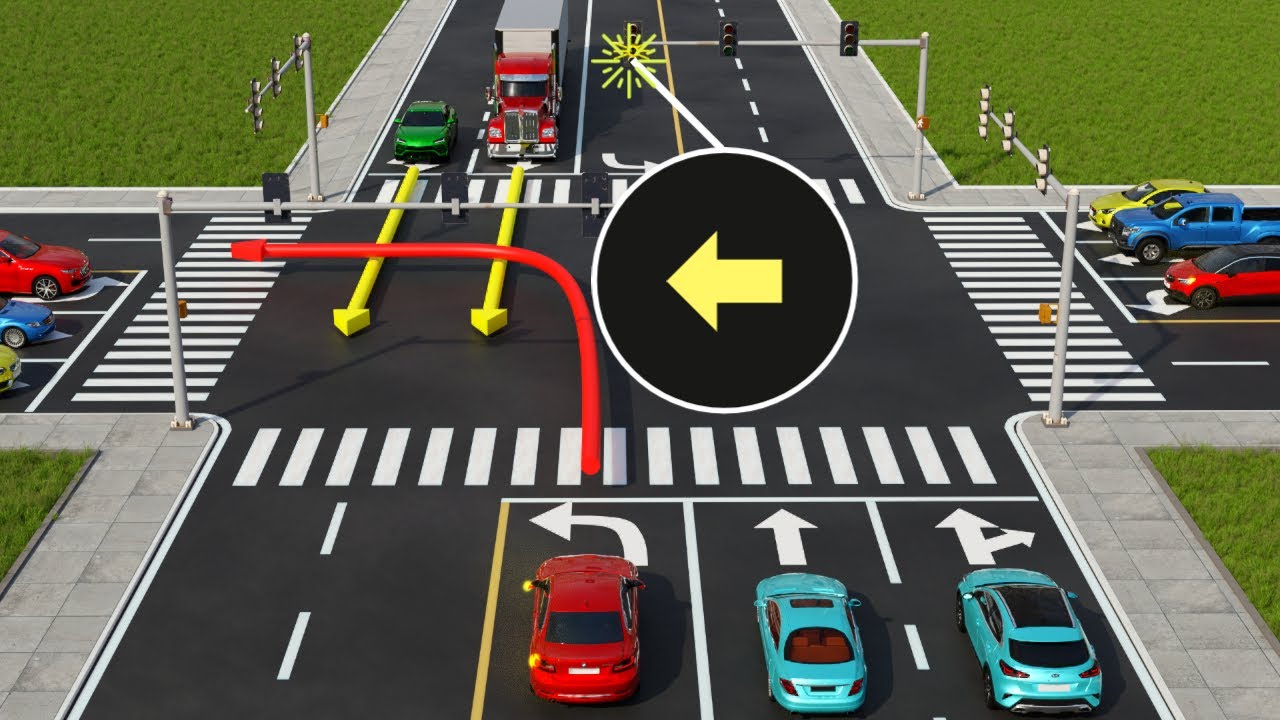 If You Want to Turn Left on FLASHING Yellow, What Should You Do?