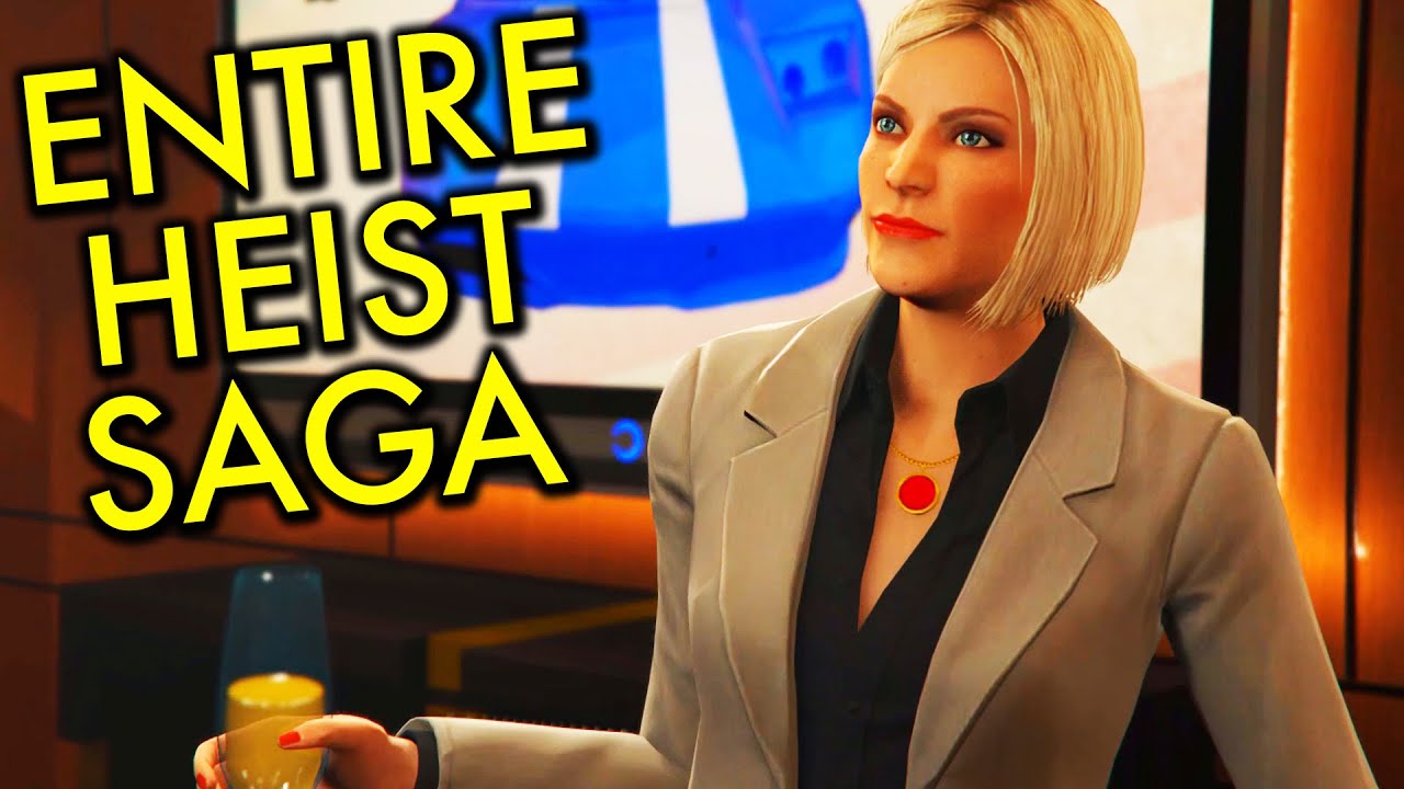 GTA Online ALL Heist Cutscenes (Casino, Cayo, Doomsday, OG Heists)
