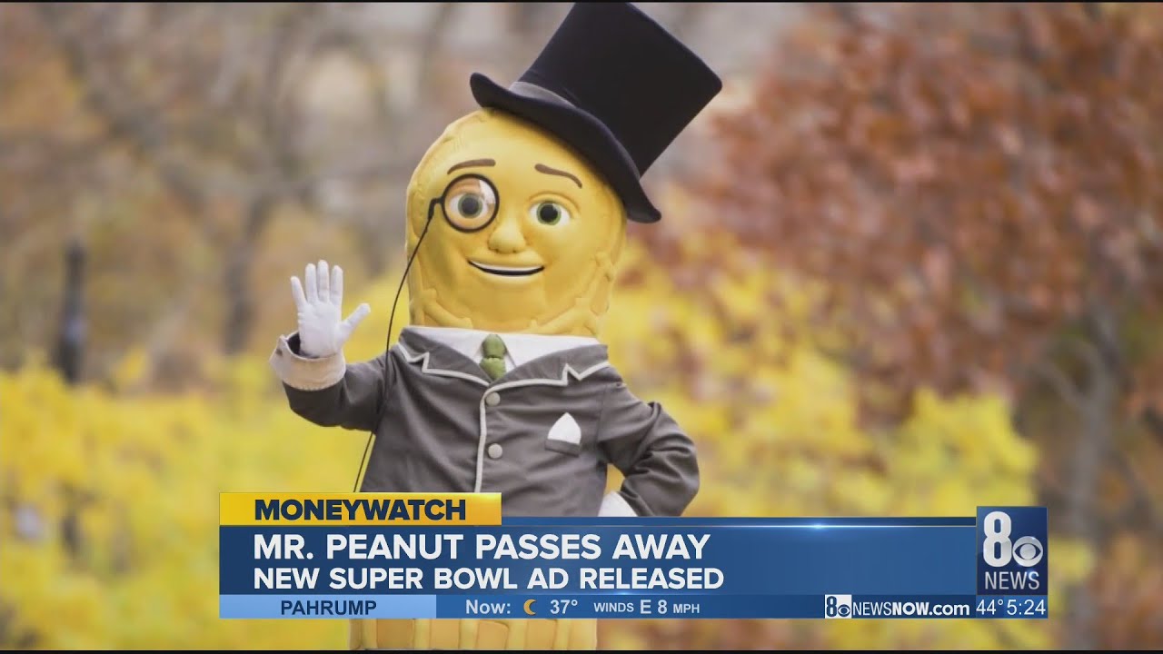 Mr. Peanut is officially dead