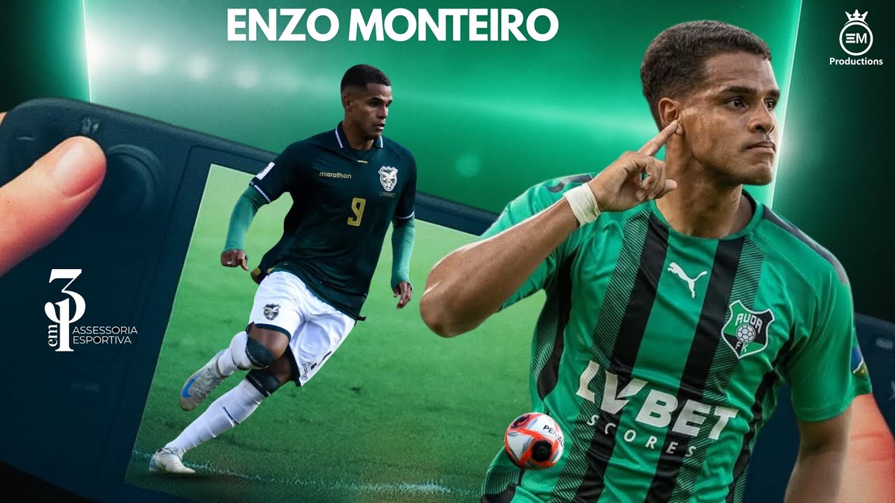 Enzo Monteiro • Atacante/Striker - 2025