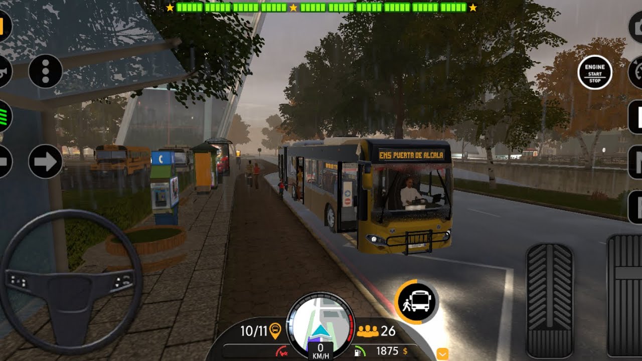 Bus Simulator Evo: Madrid Route 10 Gameplay 