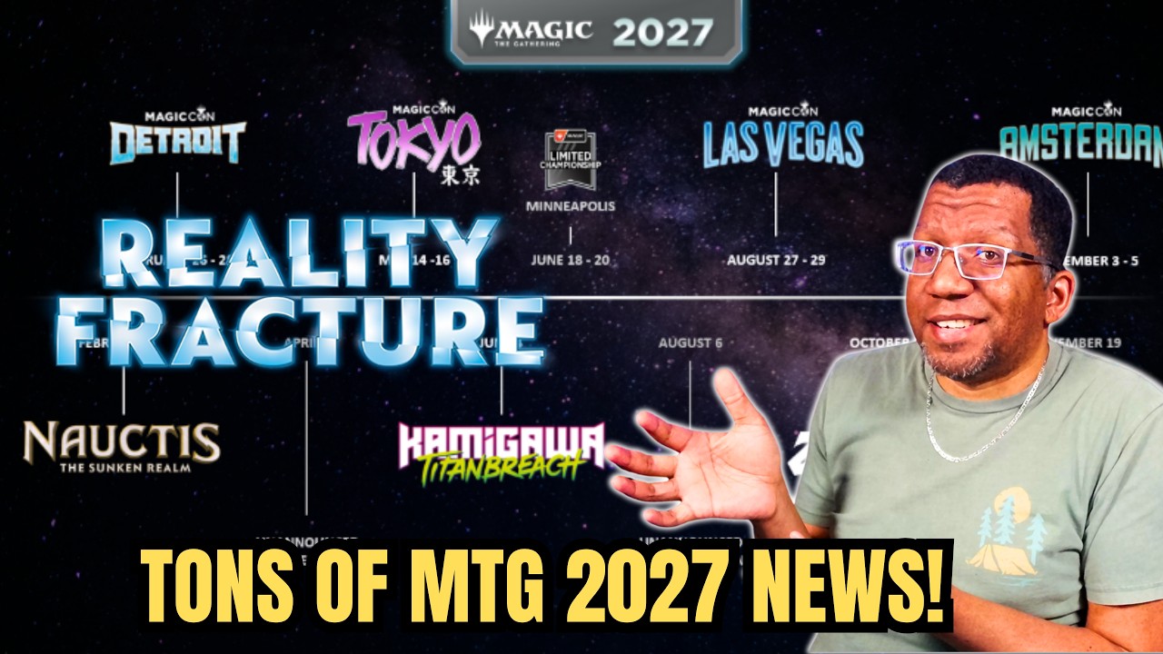HUGE Magic 2027 News! MagicCons! Set Info!