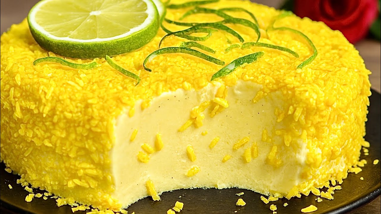 Я готовлю этот десерт снова и снова 🍋 Легкий, нежный, идеальный