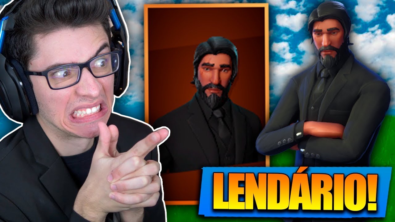 COMPREI A SKIN LENDÁRIA DO CEIFADOR E DESTRUÍ GERAL! Fortnite: Battle Royale