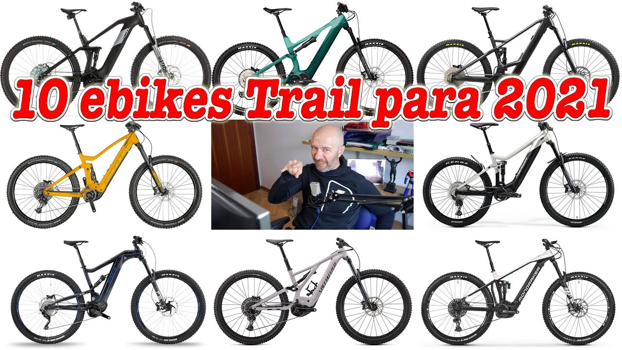10 ebikes Trail para 2021