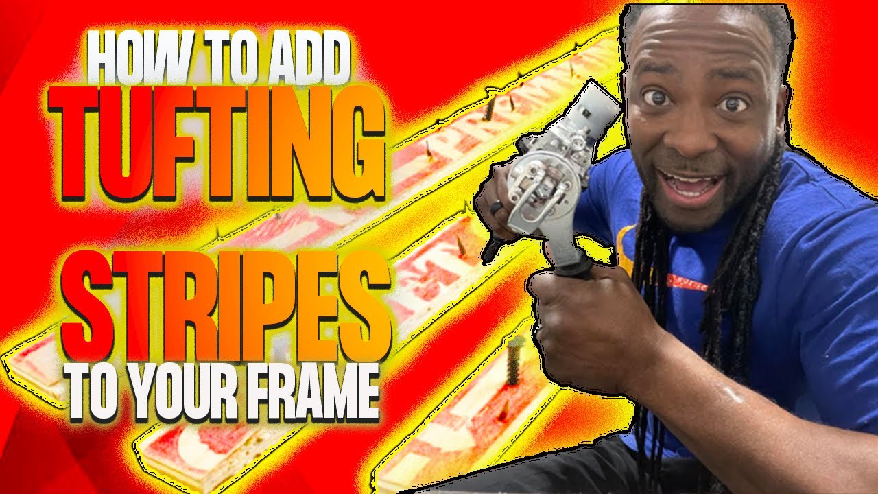 How To Add Carpet Tack Strips To Your Tufting Frame