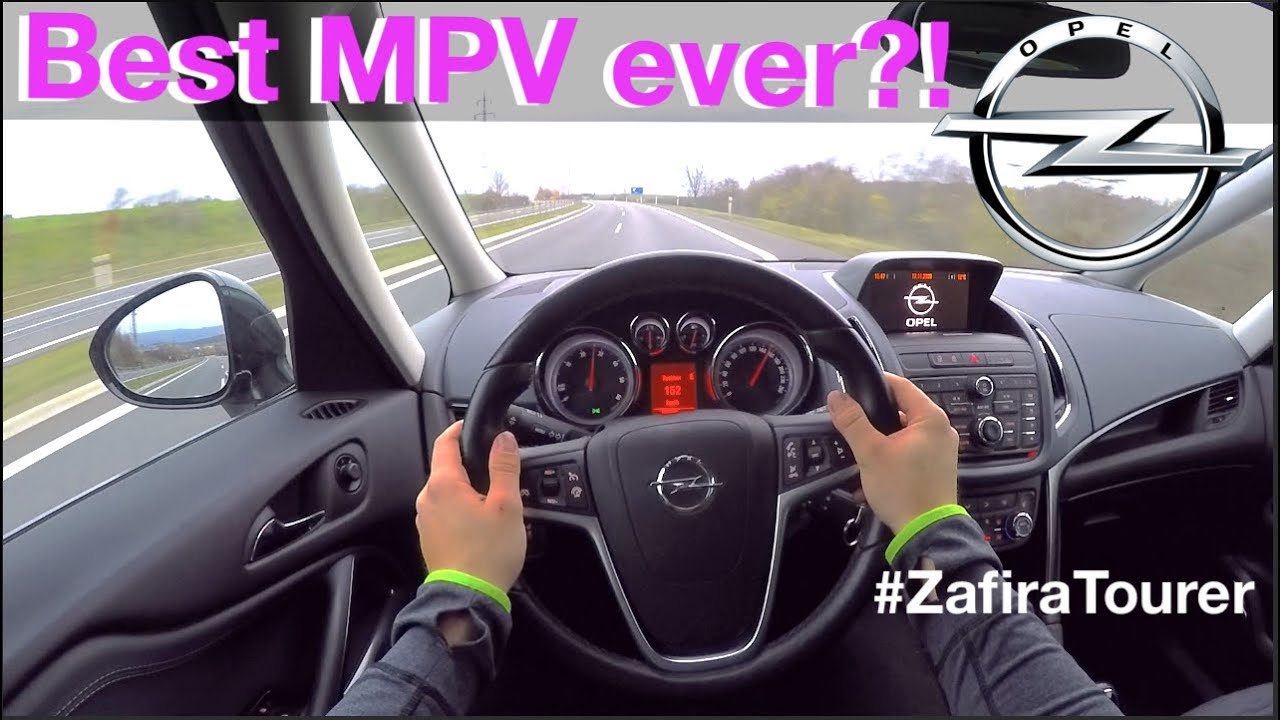 2013 Opel Zafira Tourer 2.0 CDTI (165 PS) POV Test Drive + Acceleration 0-200 km/h