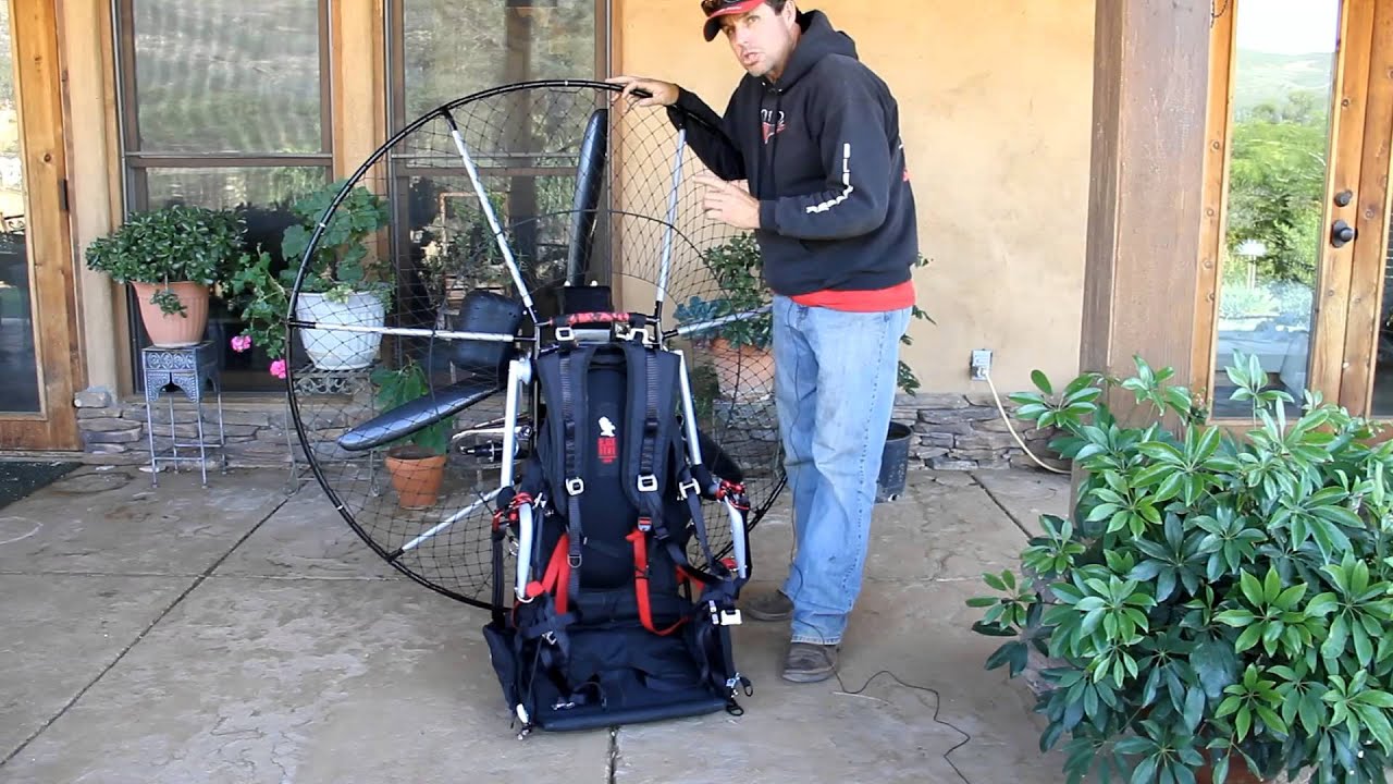 Paramotor Review: Blackhawk's NEW Kestrel Powered Paraglider Frame!
