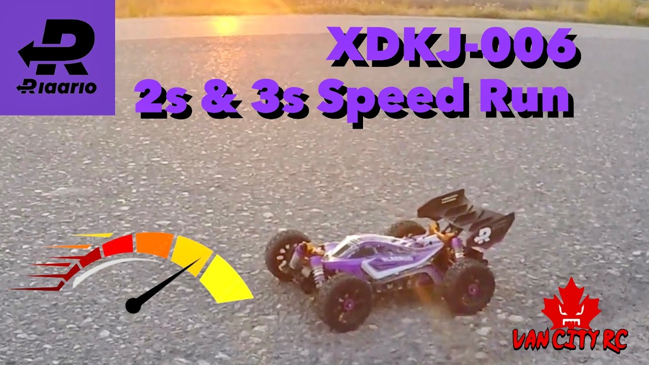 RLAARLO XDKJ-006 2s & 3s Brushless Speed Run
