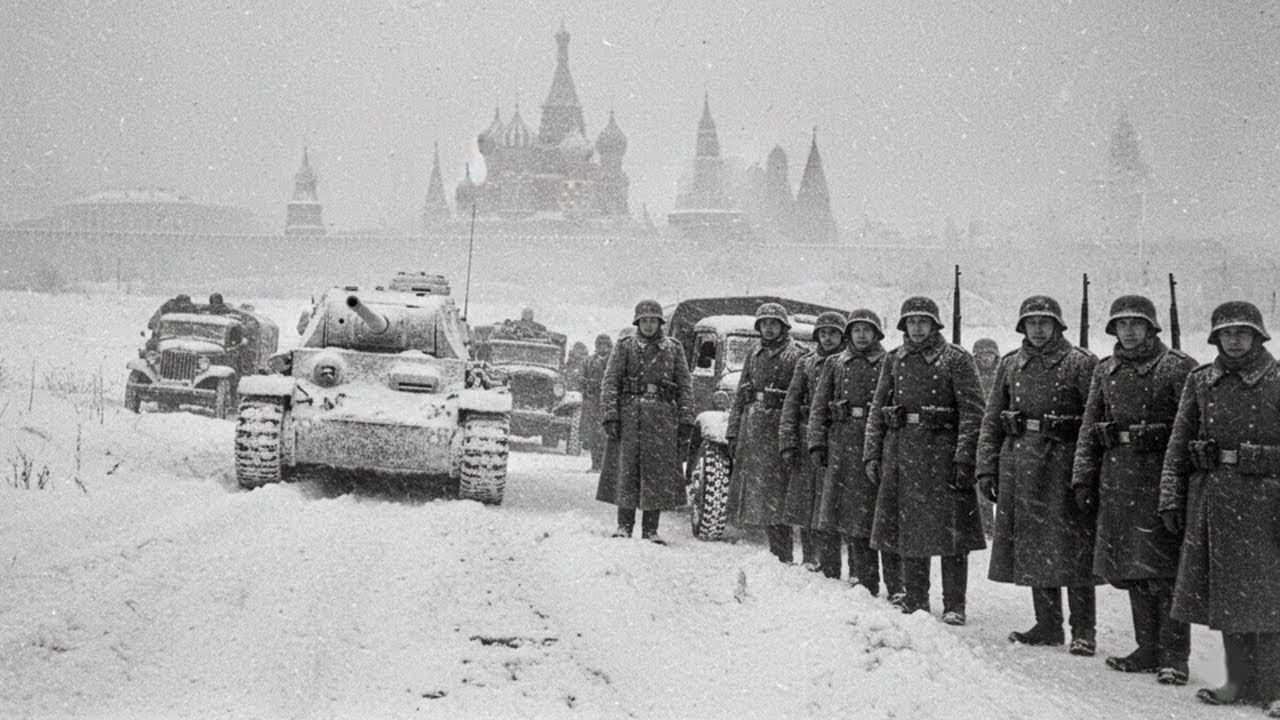 Proč se Wehrmacht zastavil pouhých 20 km před Moskvou?