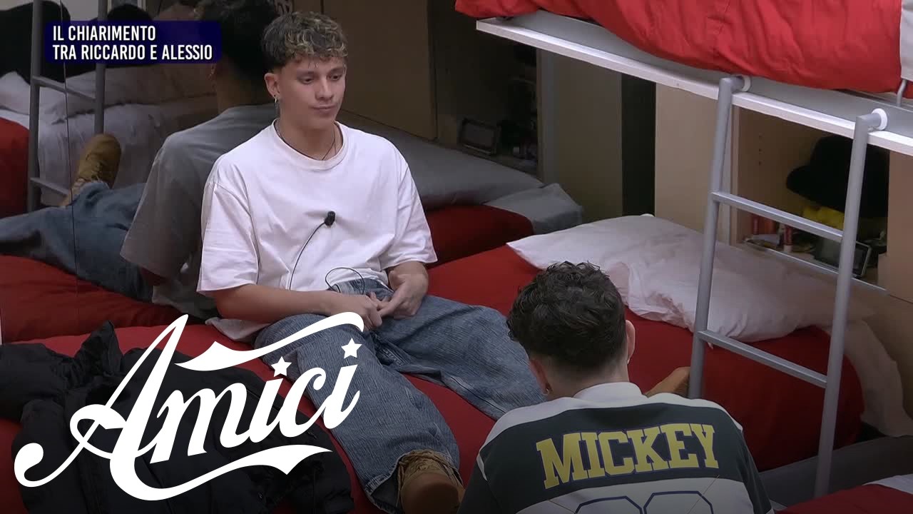 Amici 25 - Il chiarimento tra Riccardo e Alessio