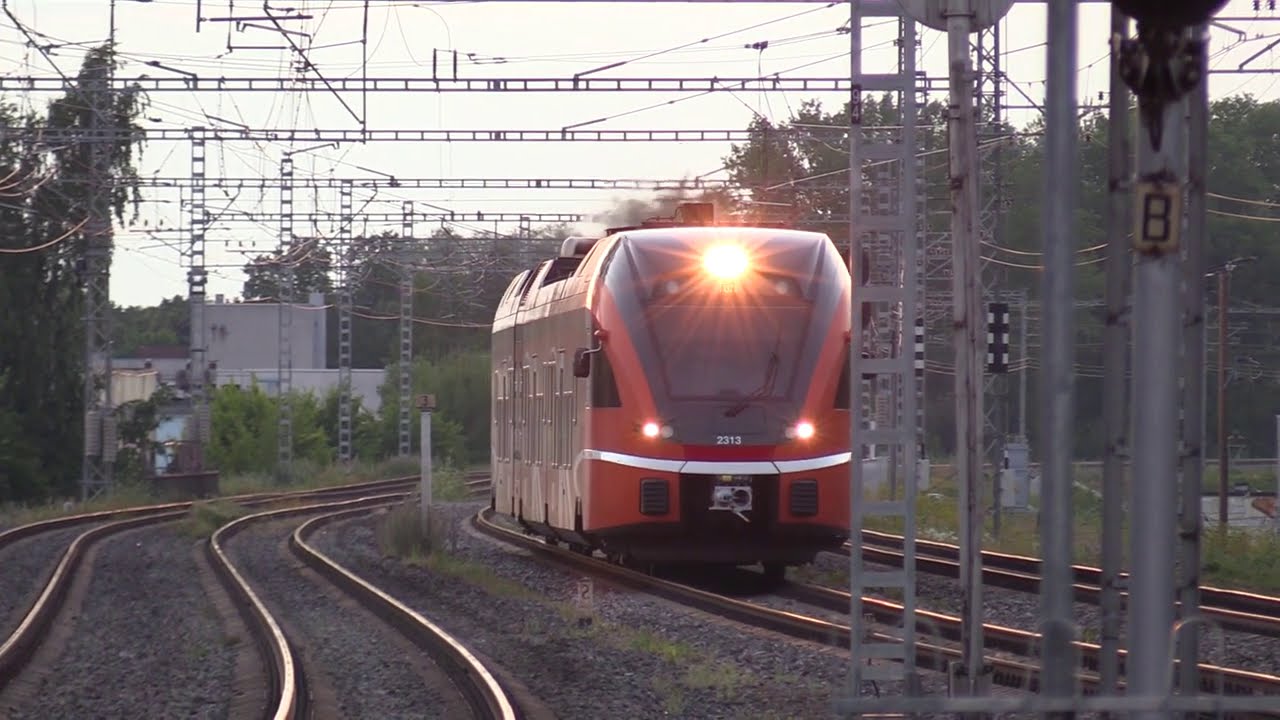 Штадлерсие дизель-поезда 2237+2238 и 2313 / Stadler DMU's 2237+2238 and 2313