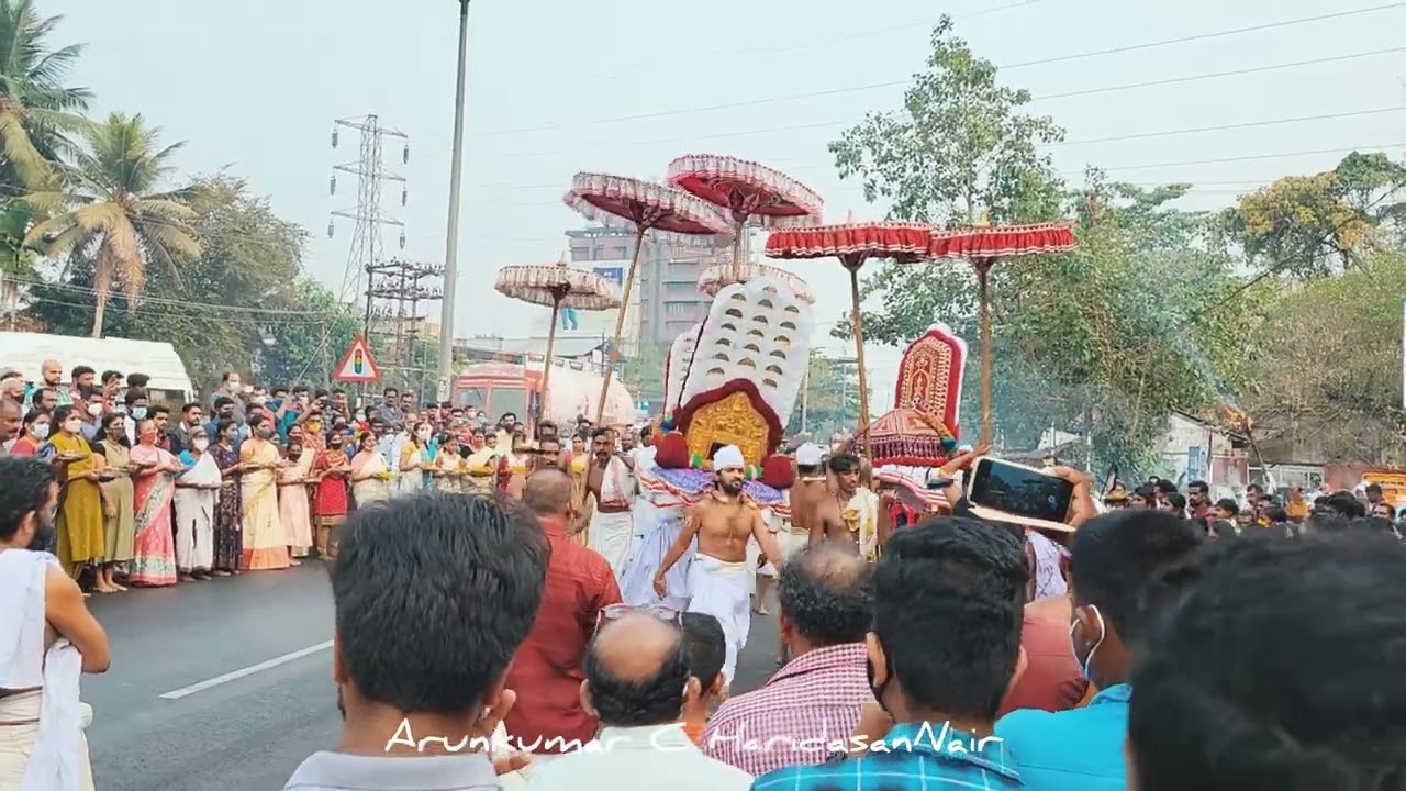 രാമപുരത്ത് ഭഗവതിയുടെ താലപ്പൊലി എഴുന്നള്ളത്ത് ഭാഗം 3#ramapurathamma @arunkumarRamapuram