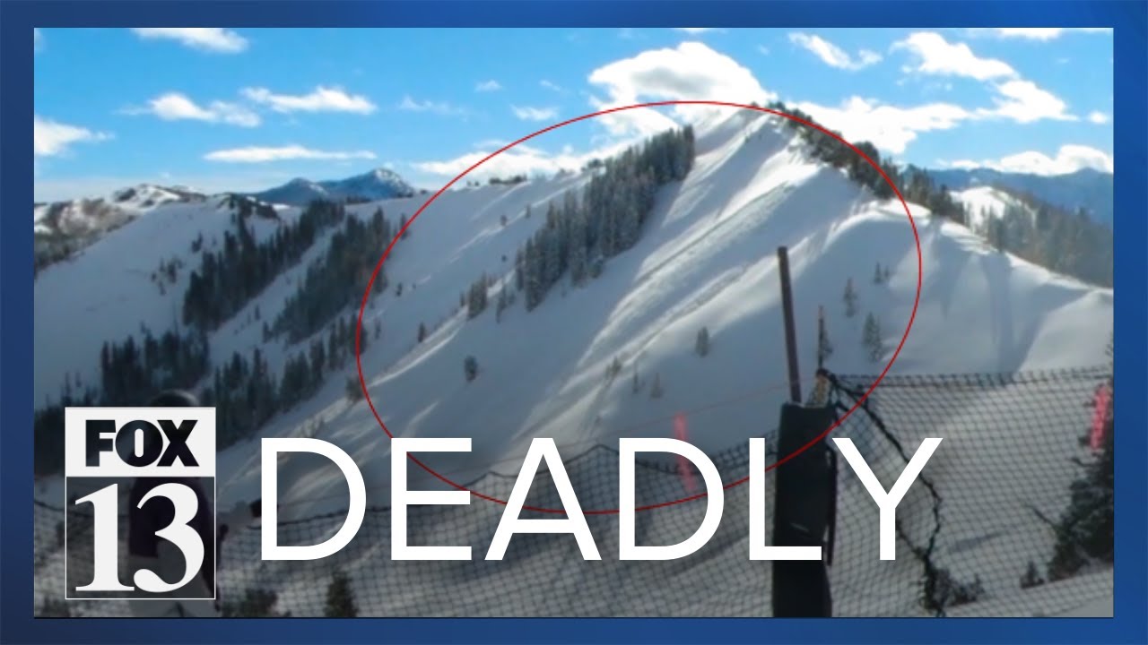 Skier captures video of massive avalanche on Park City Ridgeline