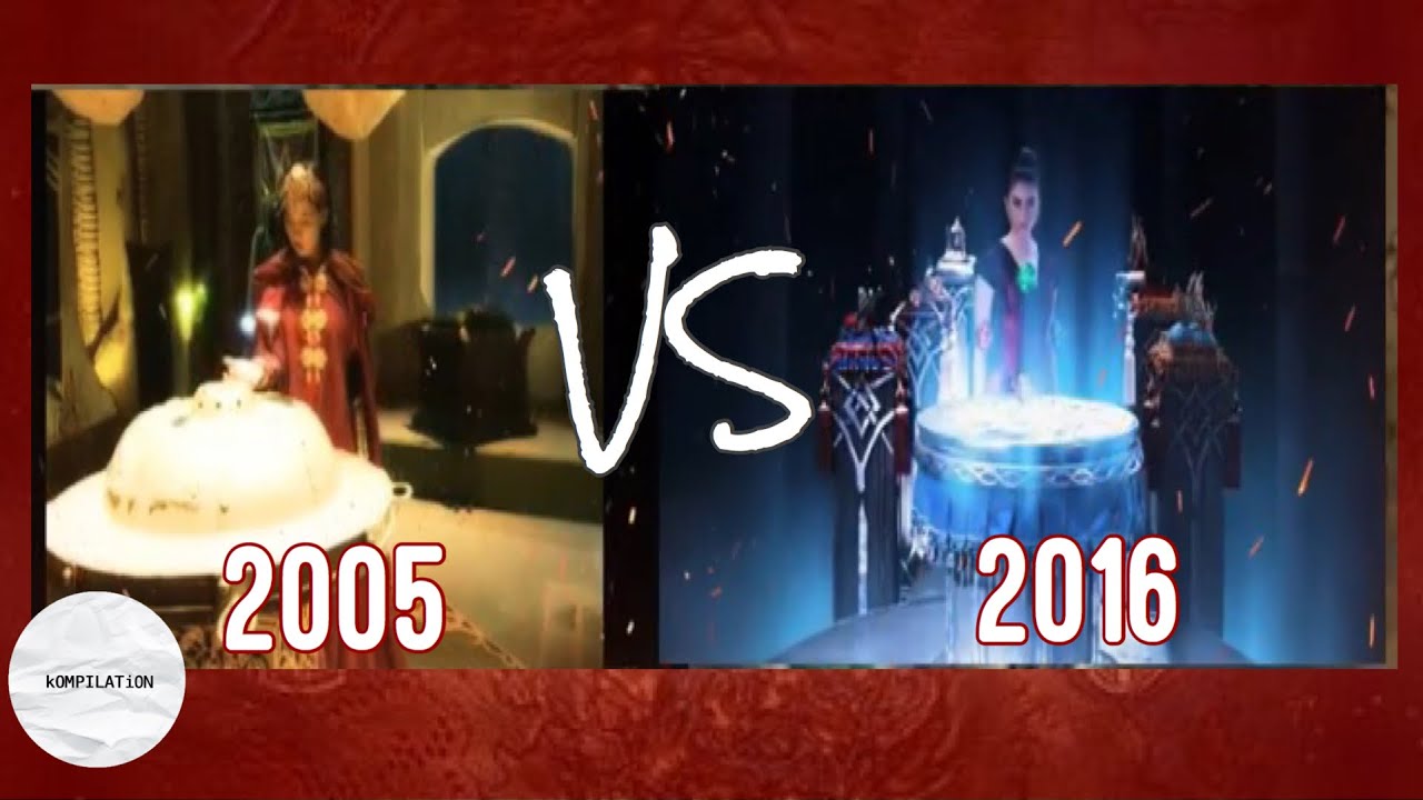 ENCANTADIA: Masamang Balak ni Pirena sa mga Brilyante | 2005 VS 2016 Split Screen Comparison