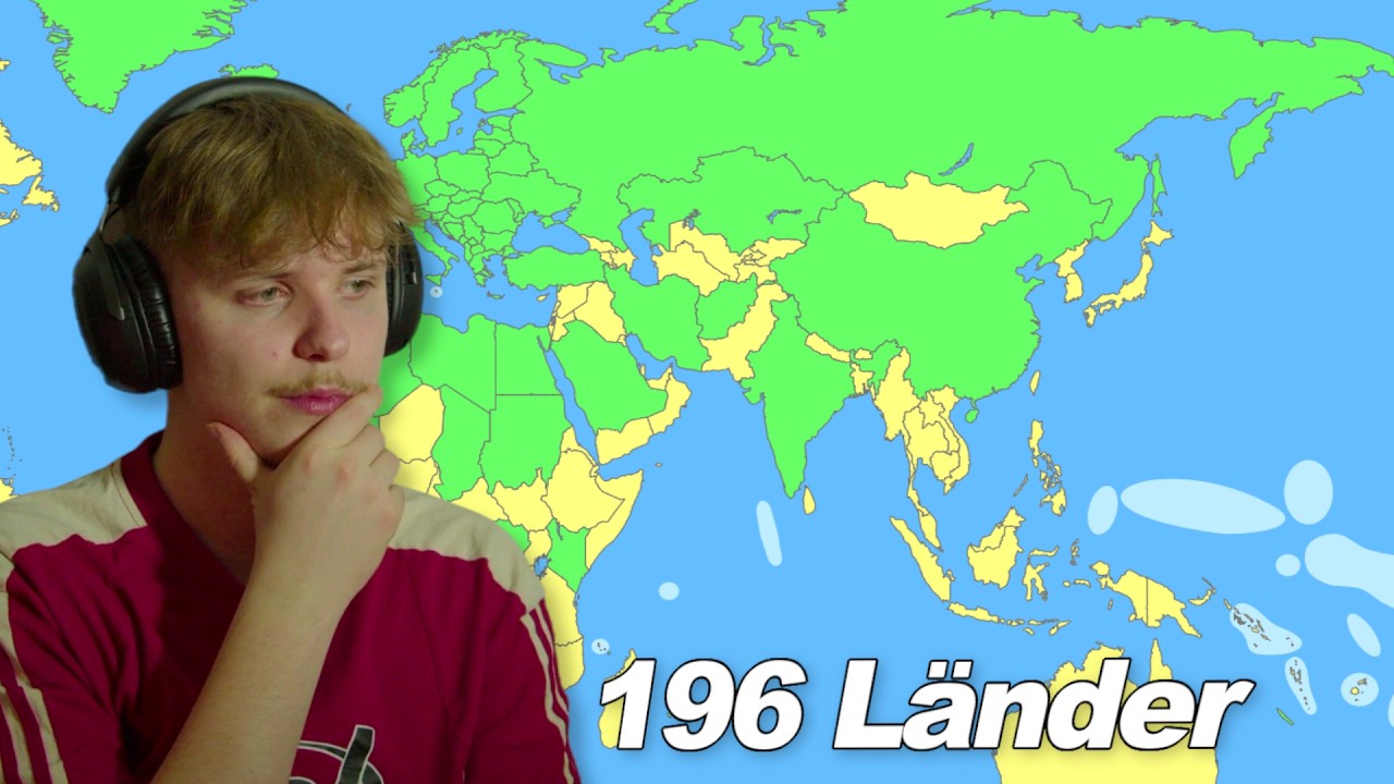 Wie viele LÄNDER DER WELT kenne ich?