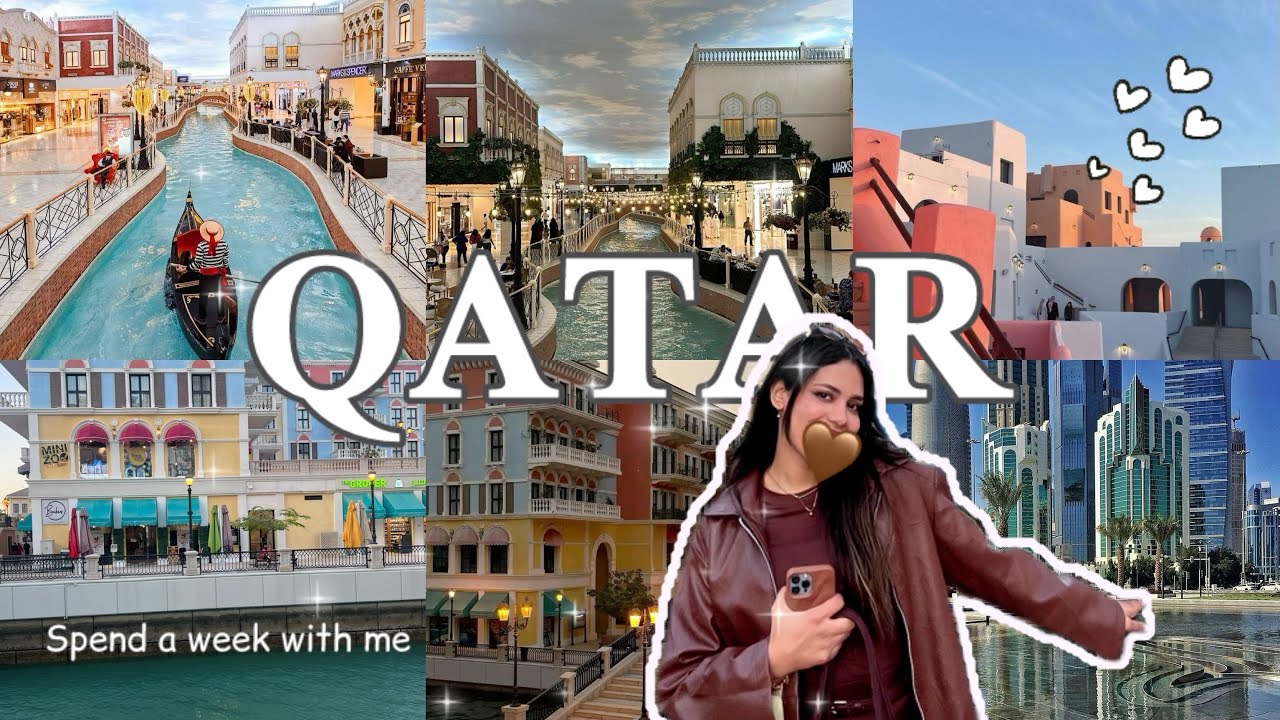 Spend a week with me in Qatar✨ ||  اول مرة نسافر  لقطر(اجيو دوزو معايا هاد الأسبوع) 🇶🇦🇶🇦