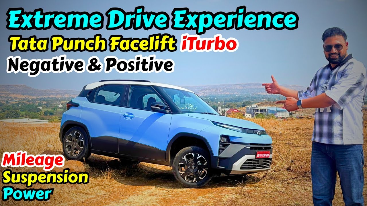 Tata Punch Facelift iTurbo EXTREME Drive Experience | Turbo Power Ka Real Test! || 