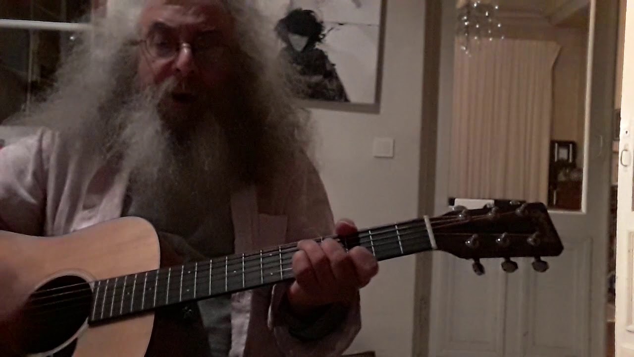 Roses de Picardie Yves Montand cover guitare
