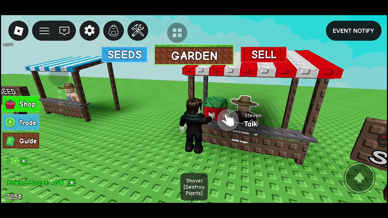 Grow a Garden gameplay tamizhan 