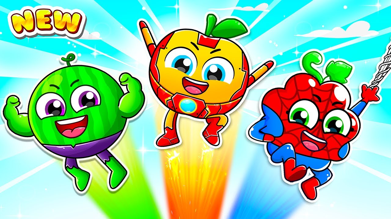 My Superhero Friend Song (Episode 2)| Superhero Switcheroo | Avenger Team YUM YUM - Funny Kids Songs