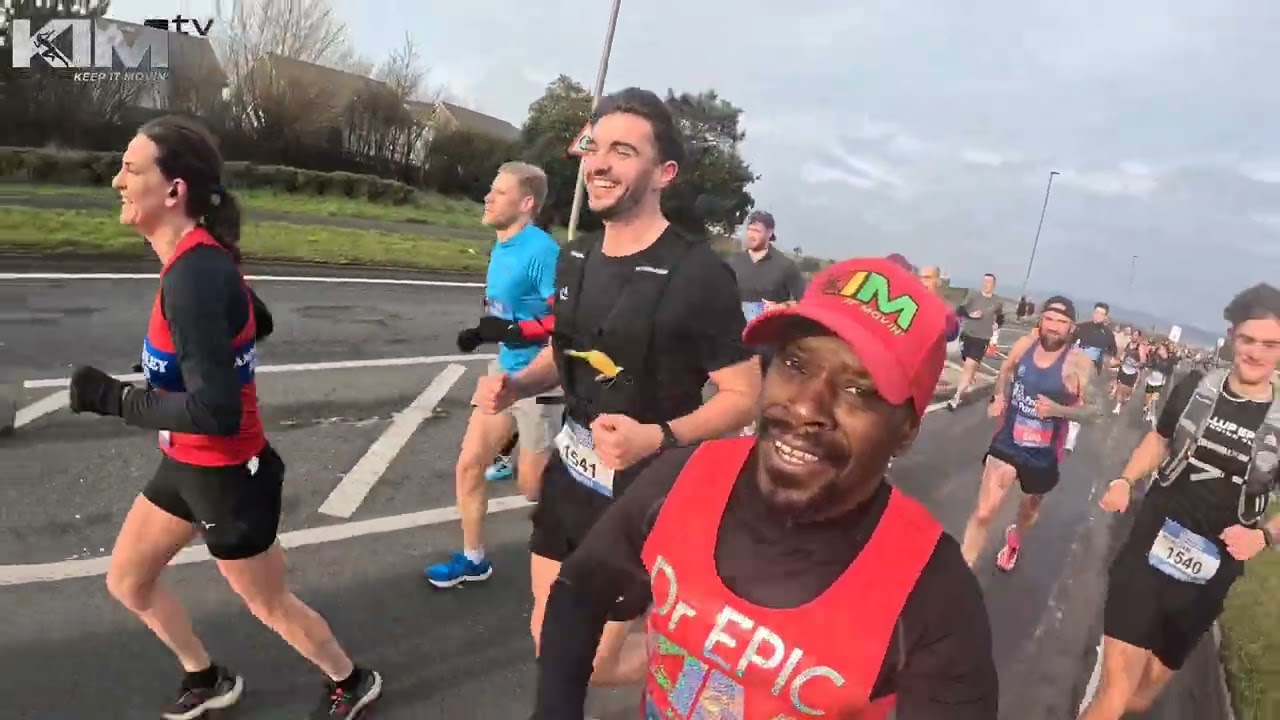 Llanelli Half Marathon Kim On Tour in Wales