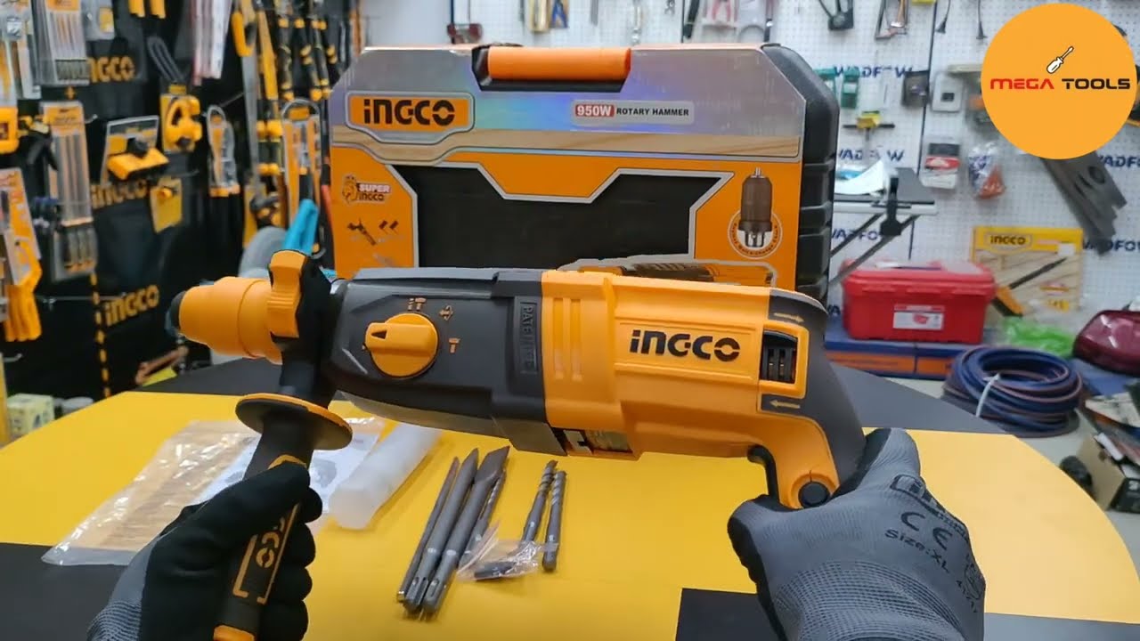 INGCO 950W Rotary Hammer Drill –Best Drill Machine.