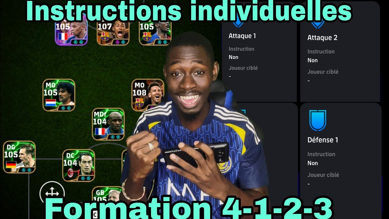 Formation 4-1-2-3/4-3-3 Meilleur formation? || Style de jeu + instructions individuelles
