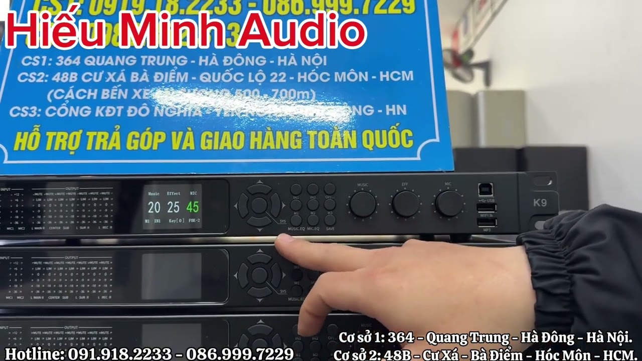 Review v&agrave; test VangSố JD K9- Chất &acirc;m v&agrave; hiệu năng thực tế- Echo Reverb mượt, kh&ocirc;ng h&uacute;. LH:0919182233