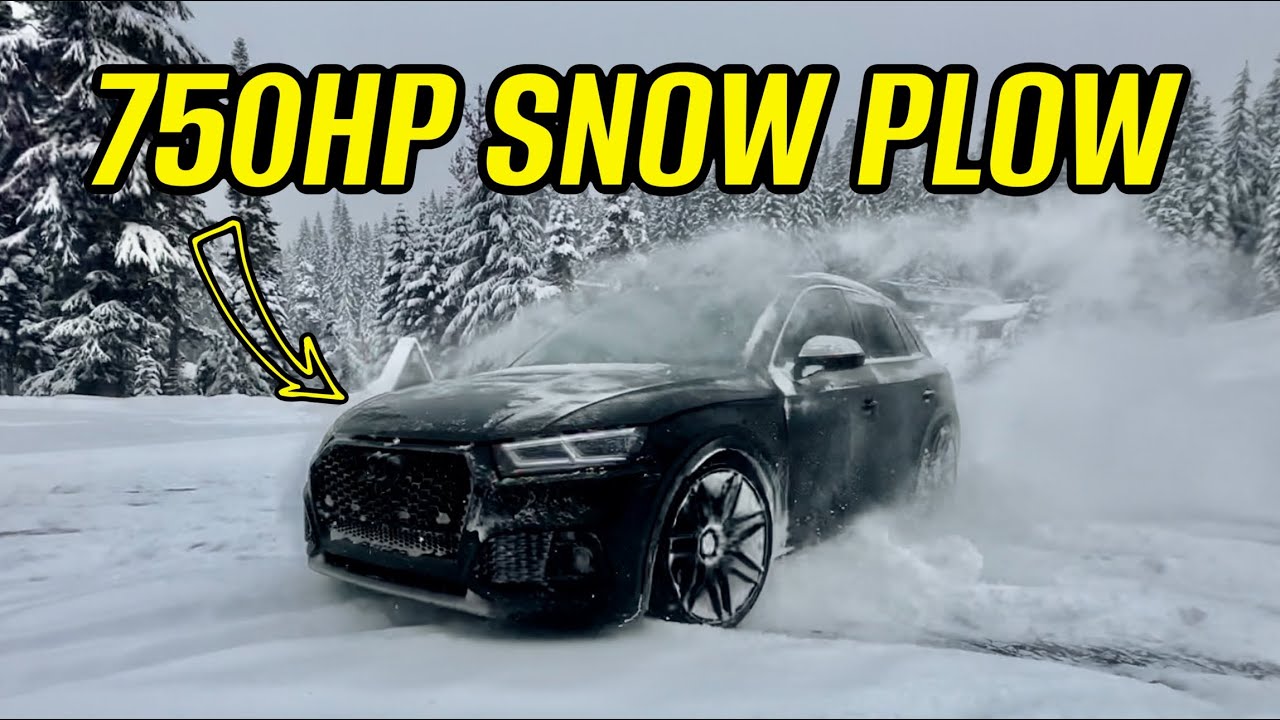 Снежная битва: AUDI SQ5 против зимней погоды