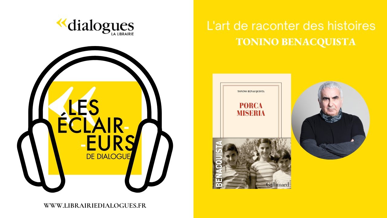 Podcast - L'art de raconter des histoires avec Tonino Benacquista