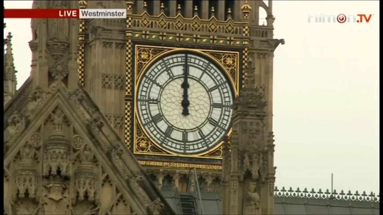 Big Ben plays I'm Blue