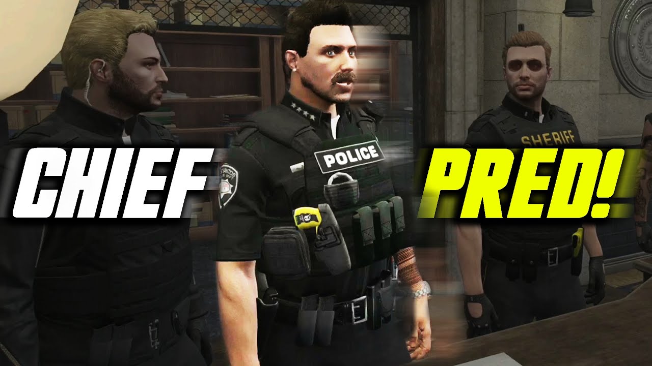 Sheriff Kyle Pred becomes Chief! - GTA V RP (NoPixel)