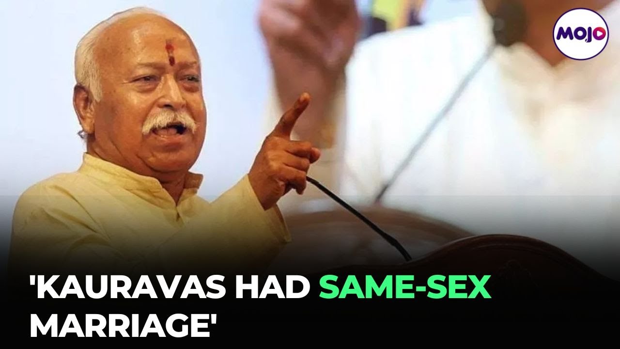 'Same-Sex Marriage Even In Mahabharata' I RSS Chief Mohan Bhagwat on LGBTQ rights in India