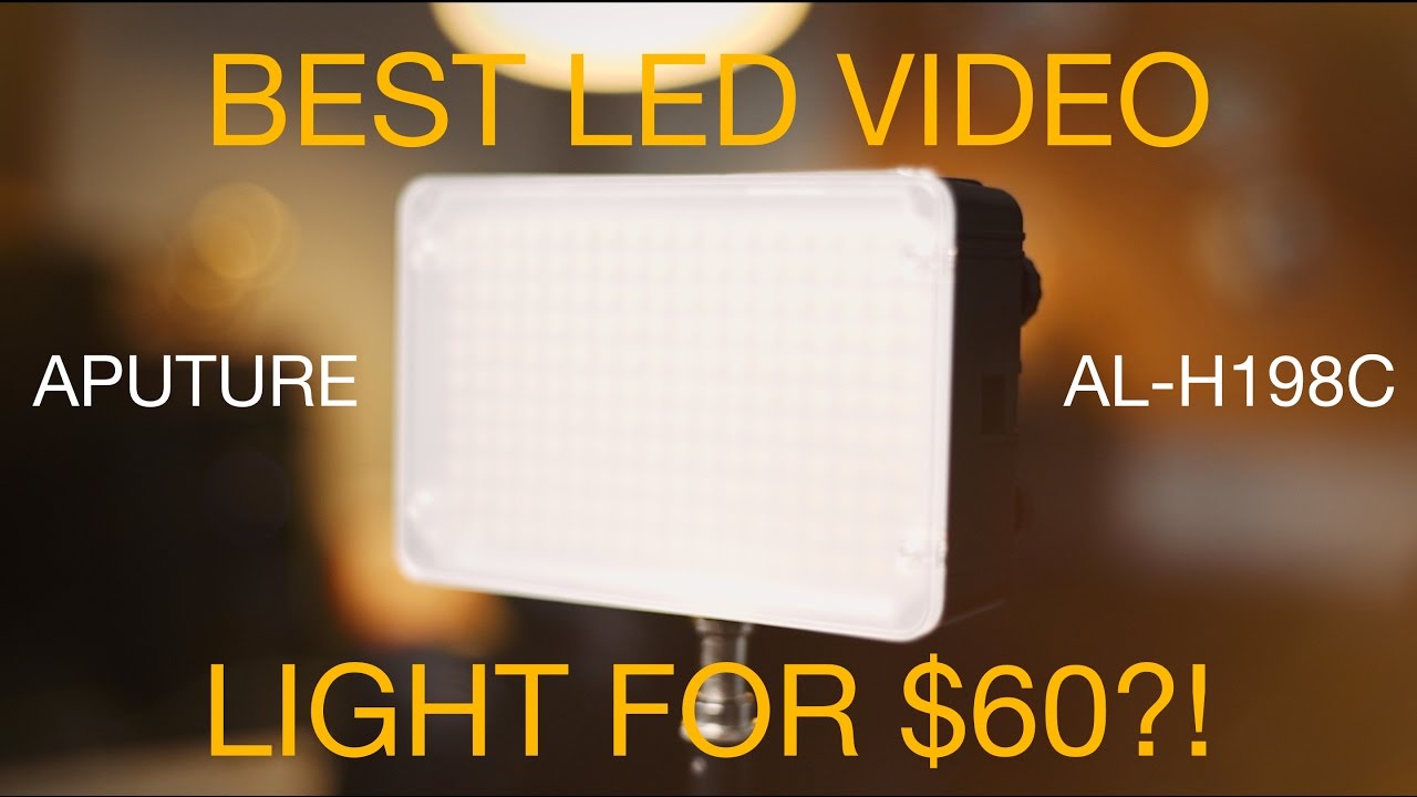 LED Video Light: Aputure AL-198C - Gear Review