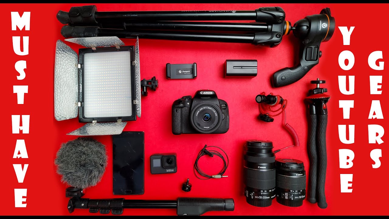 YouTube Channel ஸ்டார்ட் பண்ண தேவையான ஏகுய்ப்மெண்ட்ஸ்/GEARS-ACCESSORIES I USE FOR MY YOUTUBE VIDEOS