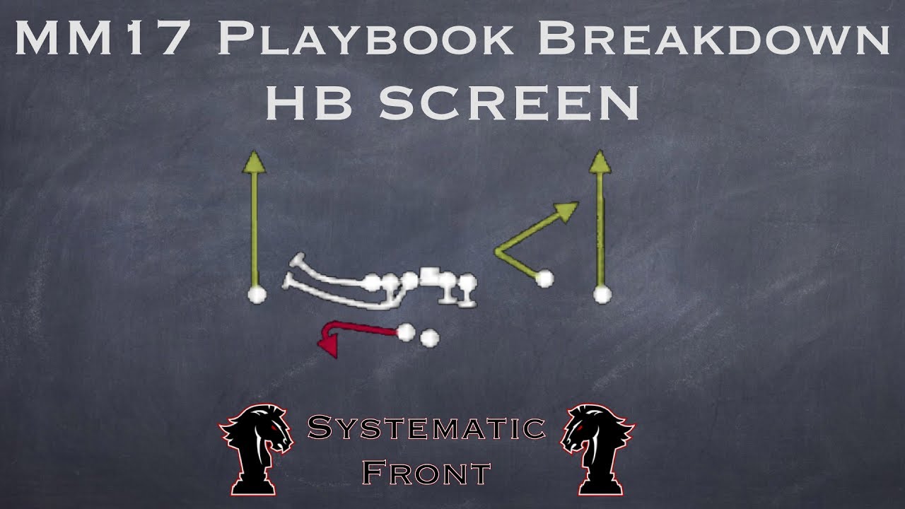 Как использовать экран HB в Madden NFL Mobile &mdash; разбор схем MM17