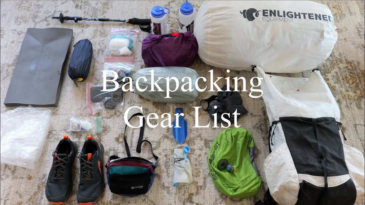 Backpacking Gear: What am I bringing?