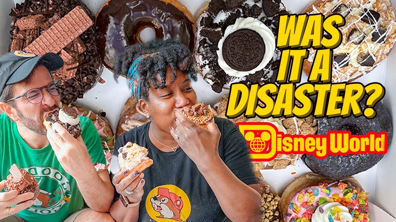 Disney Springs 2021 | We Ate EVERY Donut at EVERGLAZED to Find the PERFECT Disney World Donut! 🤢