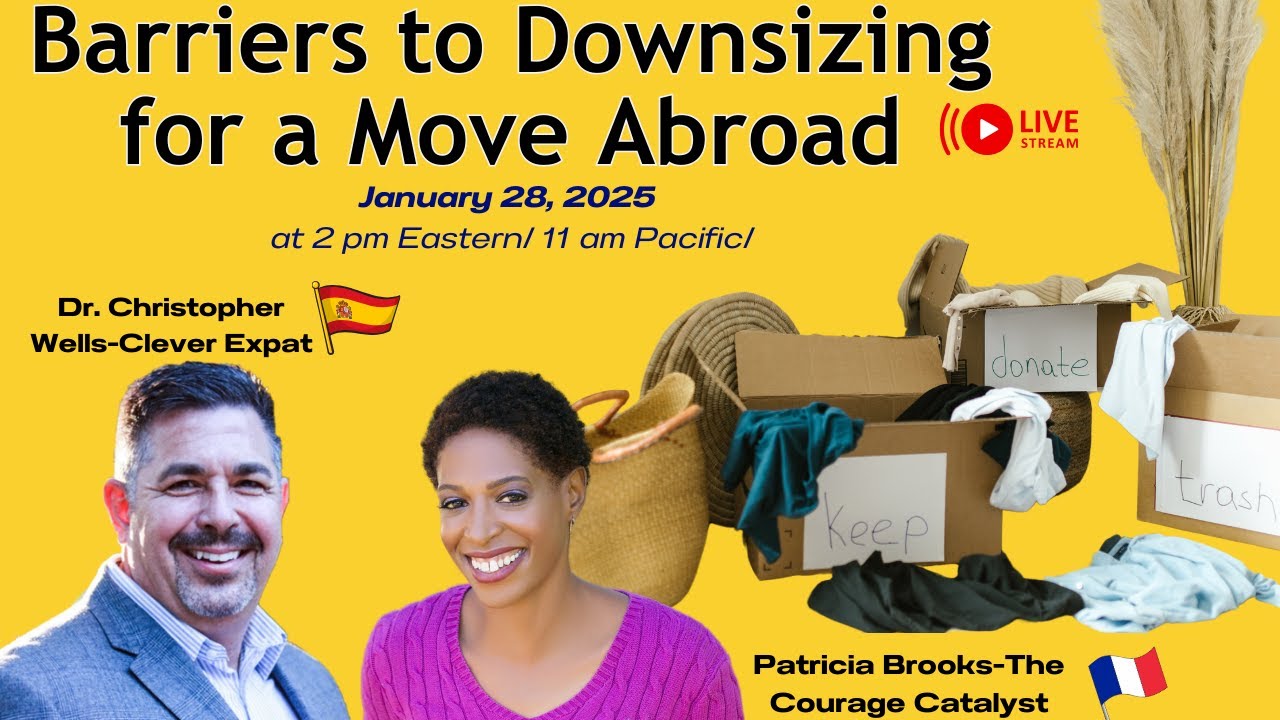 Five Barriers to Minimize your Possessions for a Move Abroad